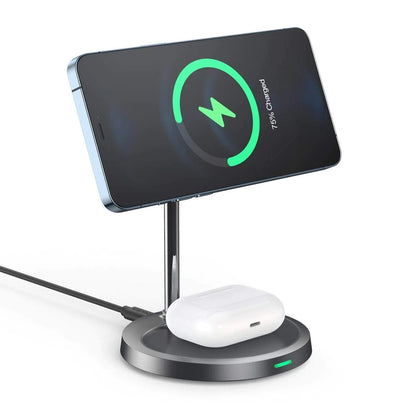 Choetech 2-in-1 Magnetic Wireless Charging Stand (T575-F)