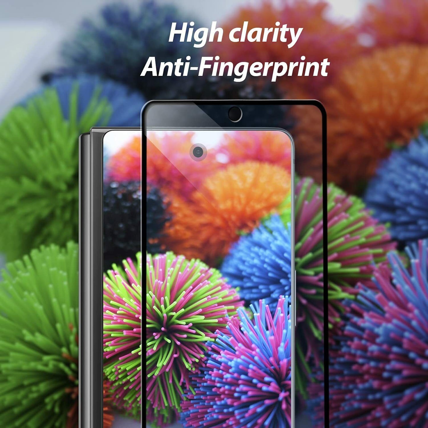 ANANK Tempered Glass for Samsung Galaxy Z Fold5 (2023) - Clear (Front Screen)