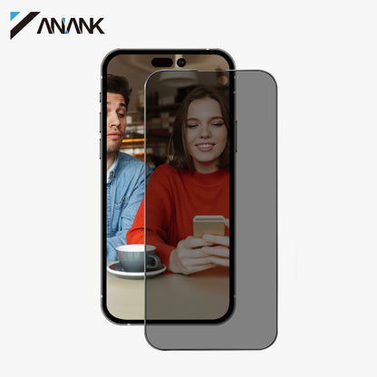 ANANK 2.5D Privacy with 26º Angle Tempered Glass for iPhone 15 Series (2023)