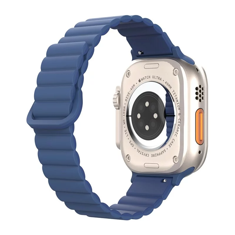JTLEGEND Lithe Magnetic Band for Apple Watch 49mm/45mm/44mm/42mm, Black