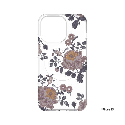 Coach Protective Magsafe Magnetic Case for iPhone 12/13 Pro Max 6.7" (2020/2021), Moody Floral/Purpl