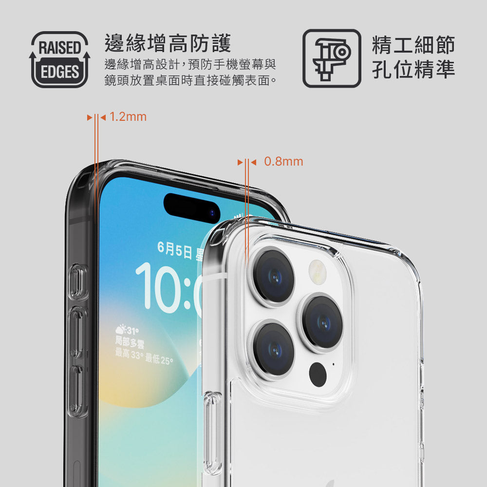 JTLEGEND Hybrid Cushion Case for iPhone 15 Series (2023)