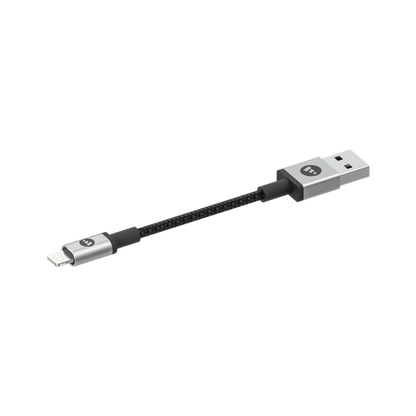 Mophie USB-A Cable with Lightning Connector (9 CM), Black